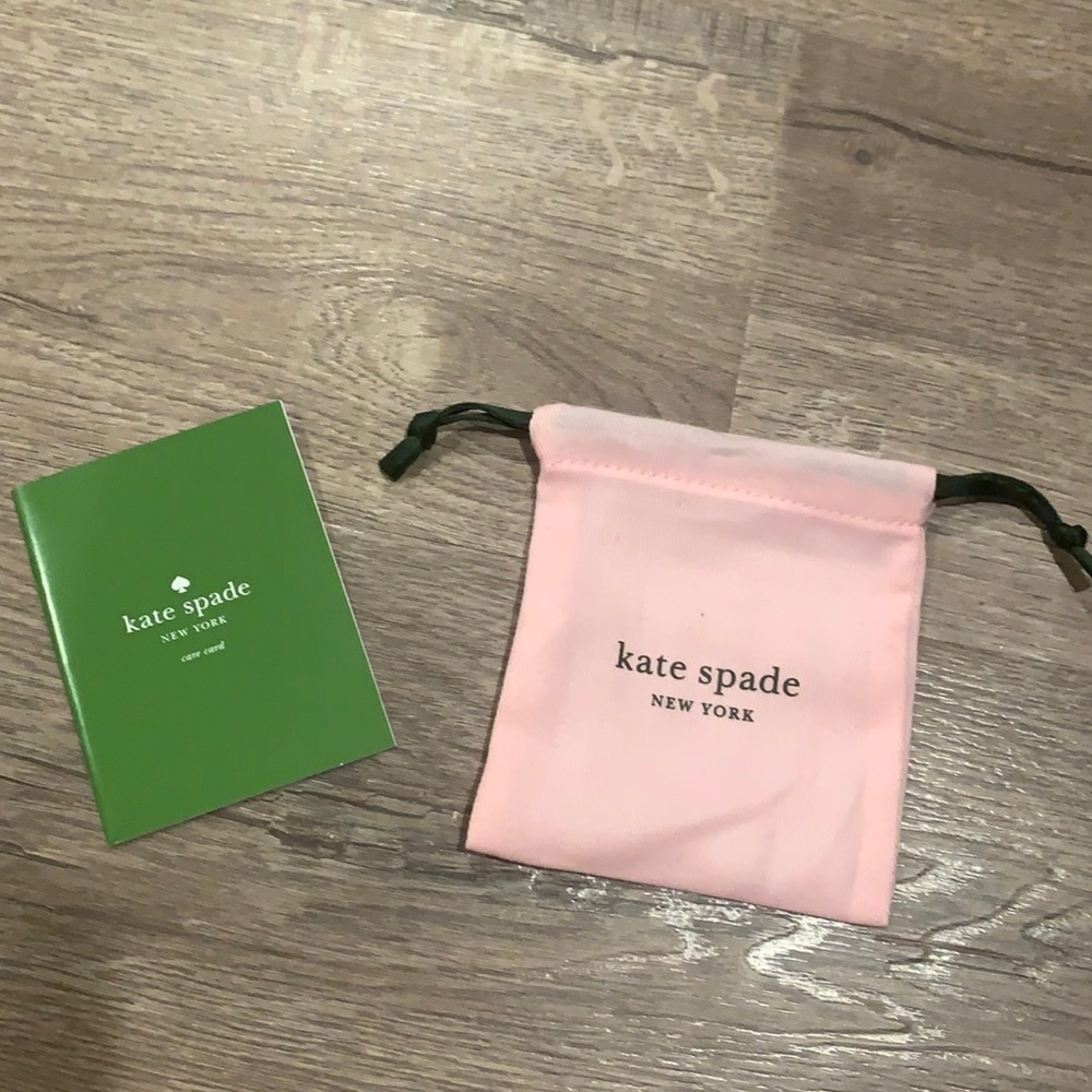 Kate spade dust bag and passport